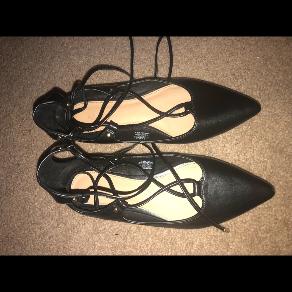 Black flats